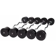 Набор ИЗОГНУТЫХ штанг PROFI-FIT, 35-55 кг, шаг 5 кг