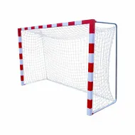 Сетка гандбол/мини-футбол Д=2,0 мм яч.100*100 белый Размер 2,00 * 3,00 * 1.0 м ПП (пара)