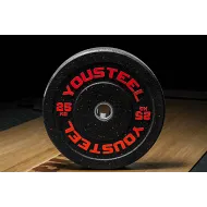 Бампированные диски (блины) YOUSTEEL HI-TEMP 25 кг