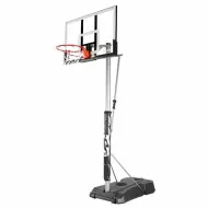 Стойка баскетбольная мобильная SPALDING SILVER PORTABLE 52” ACRYLIC