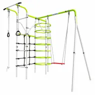 Дачный комплекс Космос + ФАНЕРНЫЕ качели Romana 103.21.05 (салатовый/белый)