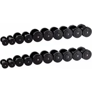 Гантельный ряд PROFI-FIT POWER 2,5 кг - 25 кг (10 пар), шаг 2,5 кг